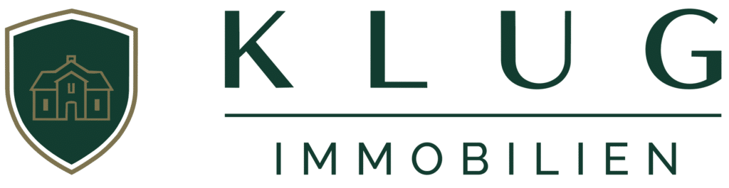 KLUG Immobilien Logo und Schriftzug